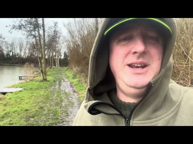 Carp Fishing Woodland Lakes 20 February 2025 - Skylark Lake Update On The Days Fishing