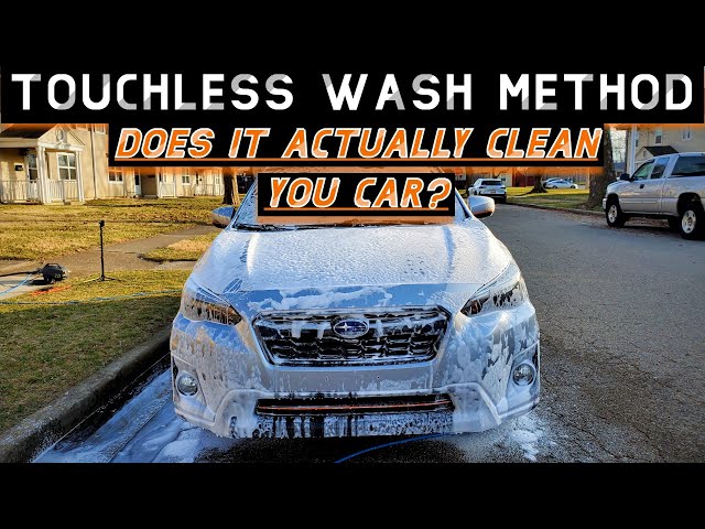 How to Do a Touchless Car Wash and Avoid Swirls. How Effective is a Touchless Wash?