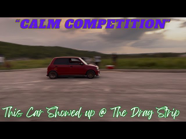 “Calm Competition” This Car Showed Up @ The Drag Strip