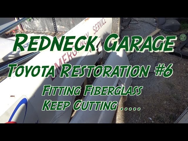 Fitting Toyota Fiberglass Bedsides - Rusty Bed Deconstruction - Toyota History