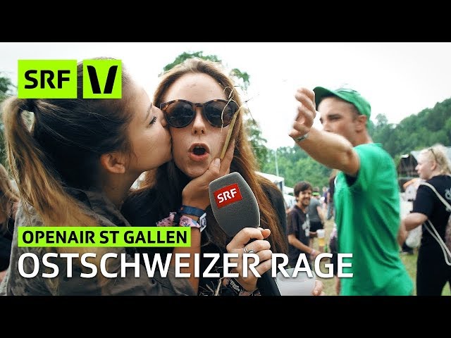 Openair St. Gallen: Welche Dialektwörter hassen Ostschweizer? | Festivalsommer 2018 | SRF Virus