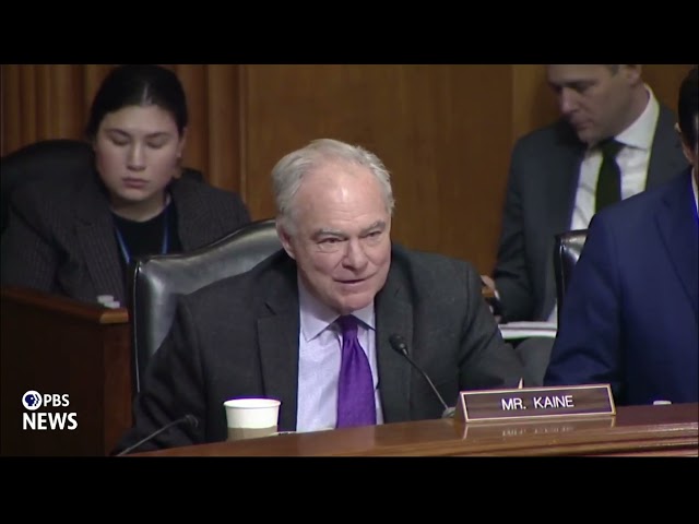 WATCH: Kaine and Stefanik spar over border security | Trump confirmation hearings