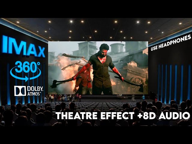 SALAAR MASS KATERAMMA FIGHT SCENE  |Theatre Experience Dolby  Surround  sound |Salaar | Prabhas