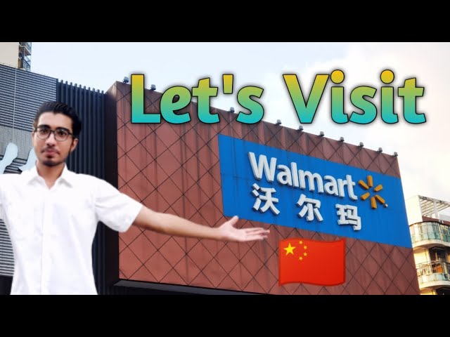 Exploring Walmart In China 🇨🇳 || Life in China as a Student 😍