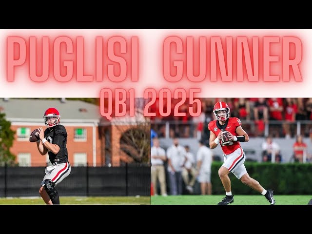 Ryan Puglisi QB1 for Dawgs in 2025? Gunner Stockton, Ryan Puglisi, #godawgs #kirbysmart #ncaafb