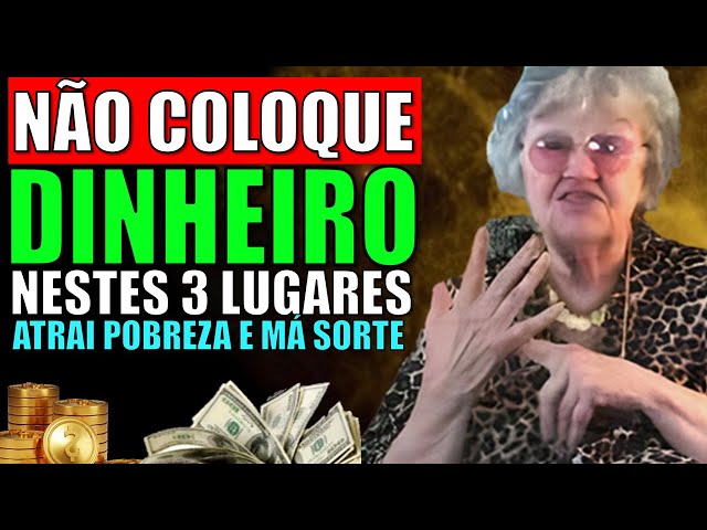 CUIDADO! Guardar DINHEIRO nestes 5 LUGARES da sua Casa ATRAI POBREZA e Escassez - Dolores Cannon