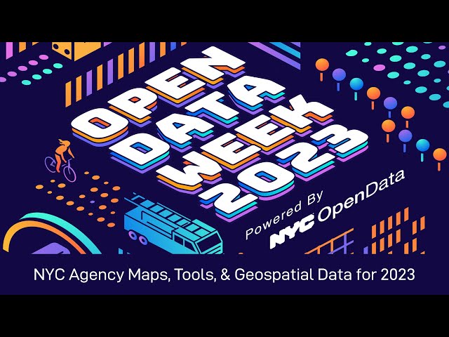 NYC Agency Maps, Tools, & Geospatial Data for 2023