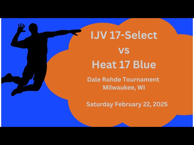 IJV 17 Select vs Heat 17 Blue, Dale Rohde Tournament