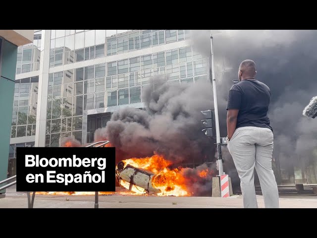 El impacto económico de los disturbios franceses | Bloomberg en Español