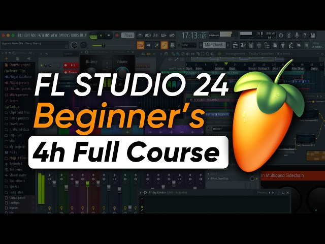 FL Studio - Complete Music Producer 4+ Hour Course