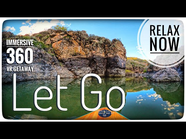 Let Go In VR 😌🌅😌 with Beautiful Lakes (360 ° 8K Nature Retreat)