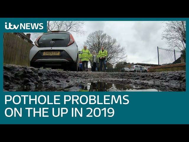 Pothole-related breakdowns spike by 20% | ITV News