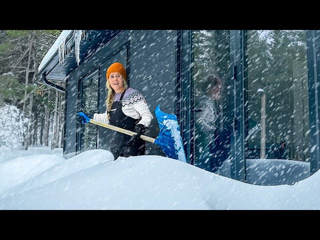 Returning to Blizzard at Cabin in the Woods (biggest snow storm in 20 years)