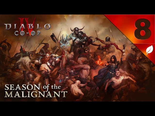 🍂 Season 1 - First Playthrough - Diablo IV Co-Op [#8] (Wandering Death, Skeizal)