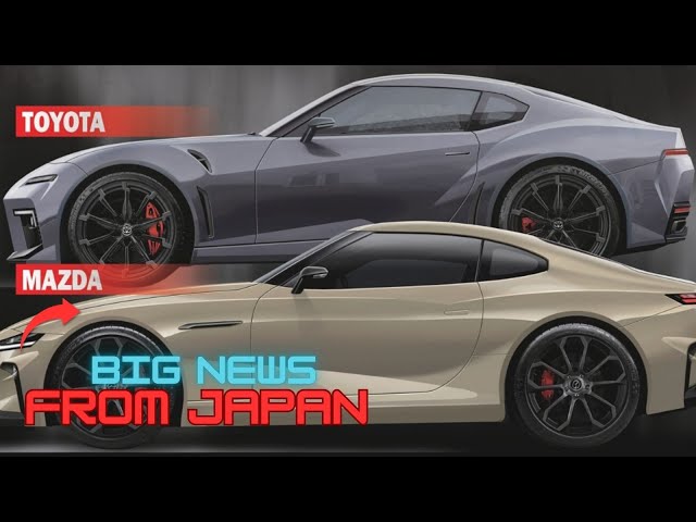 LATEST NEWS FROM JAPAN: MAZDA & TOYOTA CO-DEVELOPING NEW SPORTS CAR INCLUDING NEXT GEN GR SUPRA