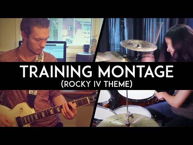 Training Montage - Vince DiCola (Rocky IV Theme) - Instrumental Cover Drum Cam