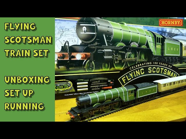 Flying Scotsman Train Set | Unboxing, Set Up & Running