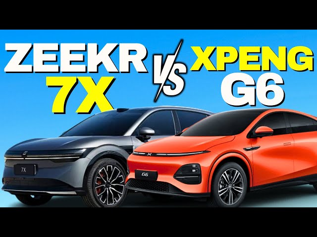 The Future of Electric SUVs: Zeekr 7X vs. Xpeng G6