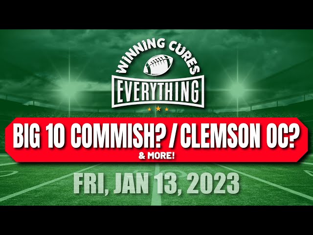 Kevin Warren leaves Big Ten, Jaden Rashada & Florida NIL, Clemson new OC, Jim Harbaugh & more!