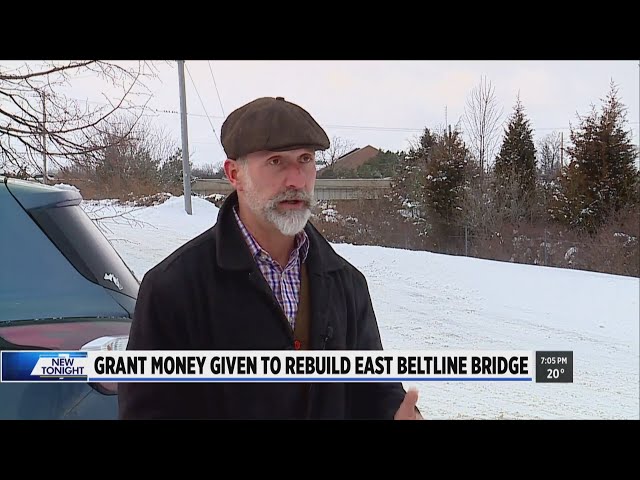 Grant money given to rebuild East Beltline bridge