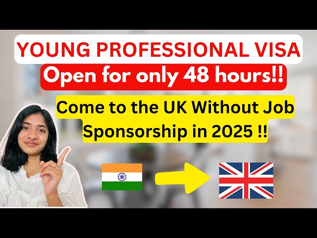 NEW UK VISA 2025 WITHOUT IELTS | UK Young Professionals Scheme | YOUTH MOBILITY VISA UK HOW TO APPLY