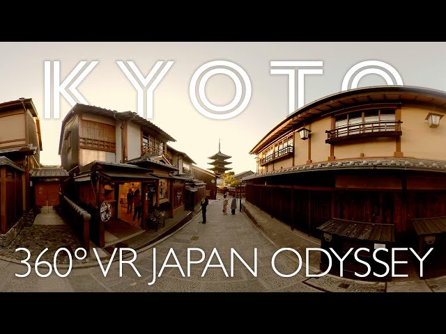 [360°VR] JAPNA ODYSSEY - Kyoto (Yasaka no To)｜日本一周の旅〜京都（八坂の塔）編｜#WorldOdyssey #世界23周の旅