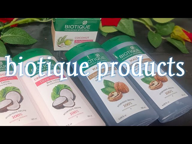 biotique products are Just like cream, body lotion,and shampoo #boitique# #shampoo#walnutshampoo