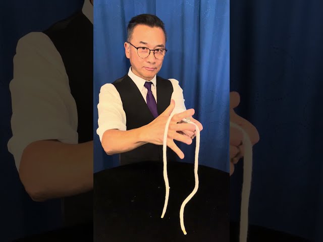 Magic with a washer and rope.  #magicians #magician #magic #amazing #tricks #fun