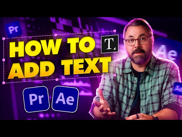 How to Add Text to Videos in Premiere Pro | Adobe Video x @filmriot