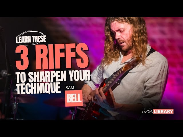 These 3 Riffs Will Sky Rocket Your Technique!