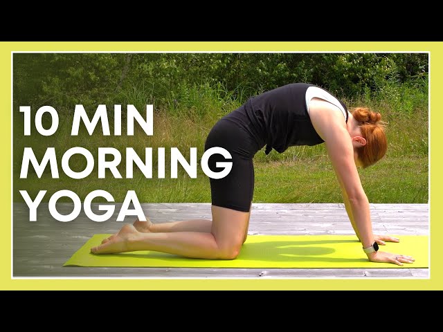 10 min Morning Yoga for Beginners - Yoga for Your BACK