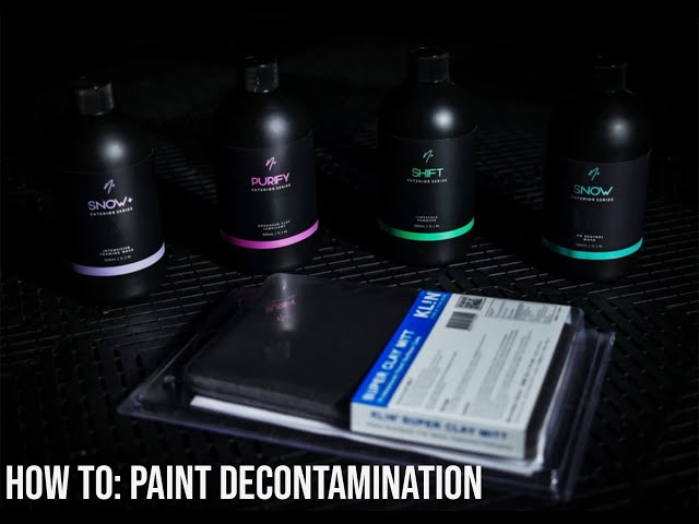 HOW TO: Paint Decontamination