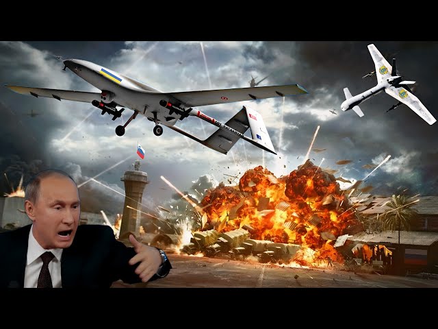 HAPPENED 4 MINUTES AGO! Bomb from Ukraine's Bayraktar TB2 Destroyed Russia's Secret Weapons Depot |