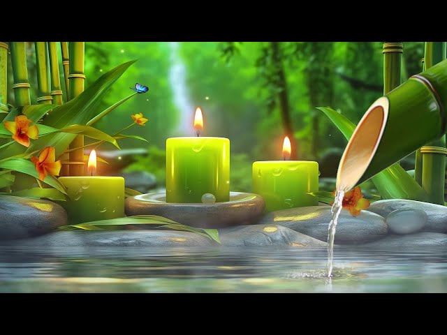 Soothing Piano Music & Water Sounds for Sleep