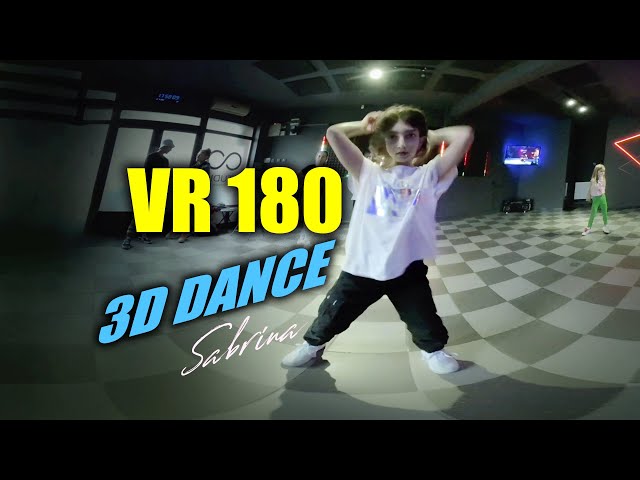 VR180 3D Video | Sabrina At Infinity Arts Dance Studio | Little Girl Dancing | 5.7K UHD