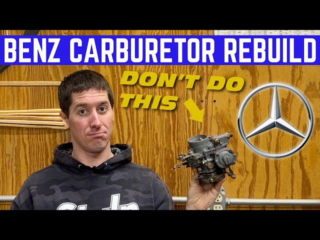 Here's Why You Should Never REBUILD Mercedes CARBURETORS