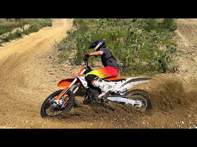 Insane Sound! 2023 KTM 125sx Full FMF RAW