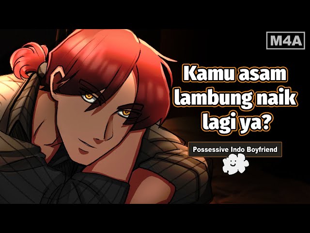 Sleepy Indonesian Boyfriend Comforts your GERD (Sleep-Aid)(Suara Cowok) | M4A ASMR Roleplay