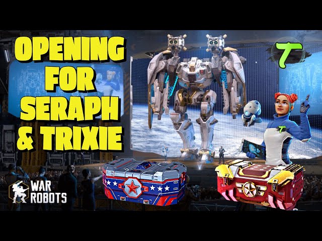 Opening For Trixie & Seraph Special Delivery Unboxing [WR] War Robots New Event Update 8.2