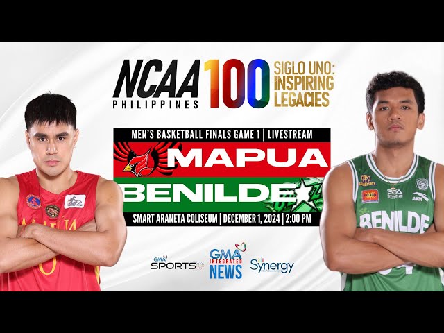 Mapúa vs Benilde (Men’s Basketball Game 1 | NCAA Season 100 - Replay