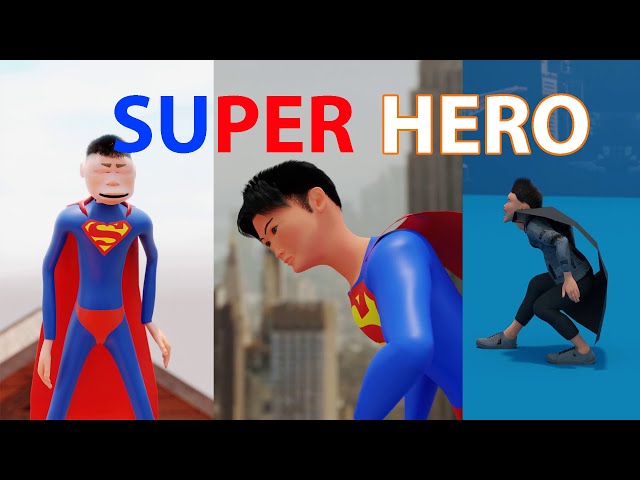 Top super hero video | Funny animation | Comedy animation 😂