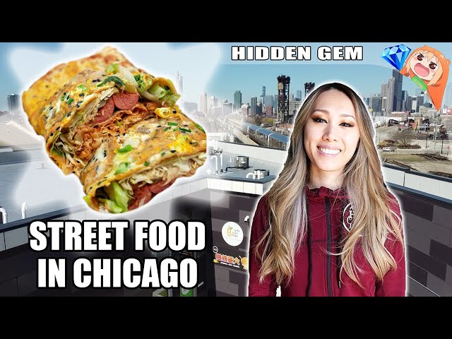 BEST JIANBING in Chinatown Chicago | Chinese Street Food