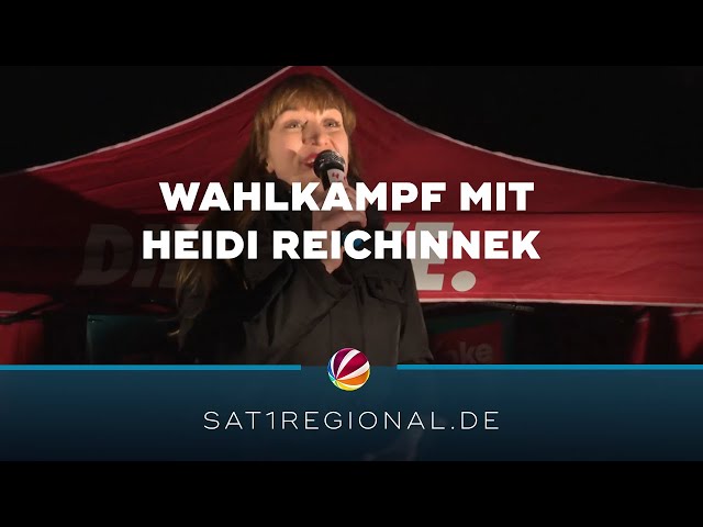 Heidi Reichinnek (Die Linke) in Hamburg: Riesenandrang bei Wahlveranstaltung