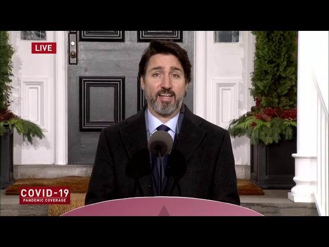 Prime Minister Justin Trudeau COVID-19 Update - November 27 2020