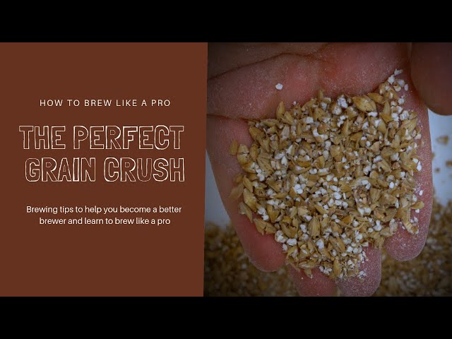 Brew Like a Pro! The Perfect Grain Crush