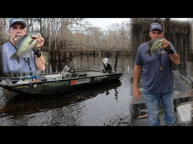 🎣 "Crappie Fishing in Woodbury SC | Little Pee Dee Swamp Adventures"