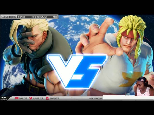 [4/11/16] Street Fighter V Stream: Alex, Zangief, and Ryu (Part 10)