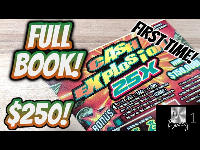 🟢🟠 CASH EXPLOSION 25X!🟢🟠FULL BOOK🟢🟠Chasing the CLAIMER!🟢🟠Ohio Lottery Scratch Off 🟢🟠