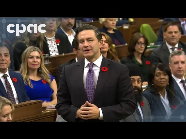 Question Period – October 30, 2024