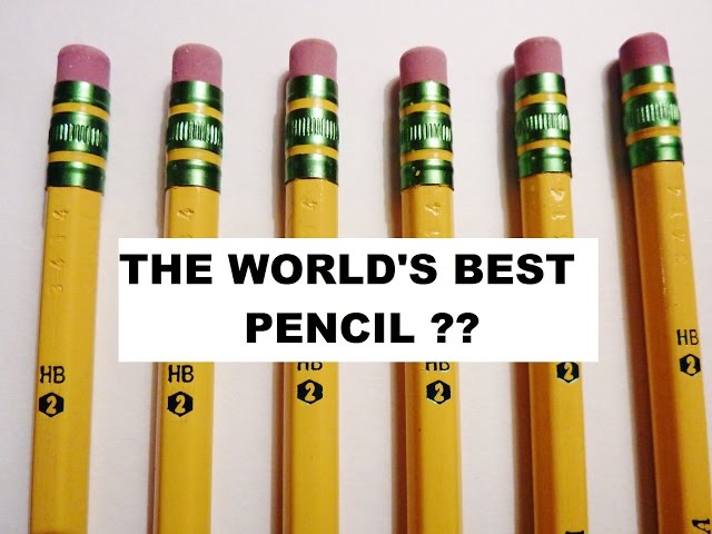 The World's Best Pencil ?? Dixon Ticonderoga.